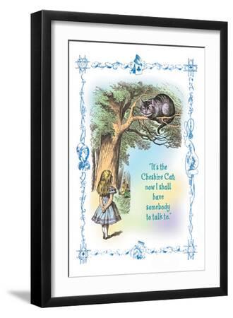 Alternative TV/Movie Prints in Various Sizes Alice in wonderland Inspired Watercolour Poster Frame Not Included Quote