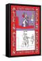 Alice in Wonderland: Queen of Hearts-John Tenniel-Framed Stretched Canvas