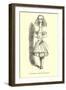 Alice in Wonderland, Stretched Neck-null-Framed Art Print