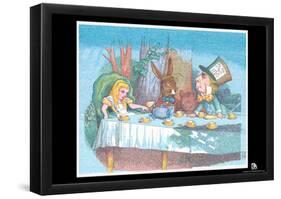 Alice in Wonderland Text Poster-null-Framed Poster