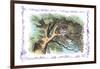 Alice in Wonderland: The Cheshire Cat-John Tenniel-Framed Art Print