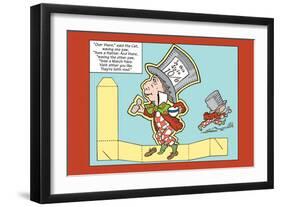 Alice in Wonderland: The Mad Hatter-John Tenniel-Framed Art Print