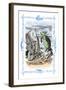 Alice in Wonderland: The Mock Turtle's Story-John Tenniel-Framed Art Print