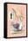 Alice in Wonderland: The White Rabbit and Alice's Big Hand-John Tenniel-Framed Stretched Canvas