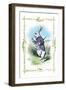 Alice in Wonderland: The White Rabbit-John Tenniel-Framed Art Print