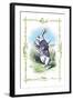 Alice in Wonderland: The White Rabbit-John Tenniel-Framed Art Print