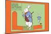Alice in Wonderland: The White Rabbit-John Tenniel-Mounted Premium Giclee Print