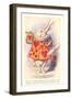 Alice in Wonderland, White Rabbit-null-Framed Art Print