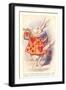 Alice in Wonderland, White Rabbit-null-Framed Art Print