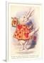 Alice in Wonderland, White Rabbit-null-Framed Art Print