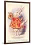 Alice in Wonderland, White Rabbit-null-Framed Art Print