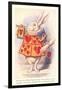 Alice in Wonderland, White Rabbit-null-Framed Art Print