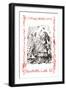 Alice in Wonderland: You're Nothing But a Pack of Cards!-John Tenniel-Framed Art Print