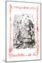 Alice in Wonderland: You're Nothing But a Pack of Cards!-John Tenniel-Mounted Art Print