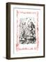 Alice in Wonderland: You're Nothing But a Pack of Cards!-John Tenniel-Framed Art Print