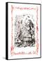 Alice in Wonderland: You're Nothing But a Pack of Cards!-John Tenniel-Framed Stretched Canvas