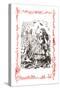 Alice in Wonderland: You're Nothing But a Pack of Cards!-John Tenniel-Stretched Canvas