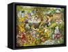 Alice in Wonderland-Bill Bell-Framed Stretched Canvas