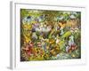 Alice in Wonderland-Bill Bell-Framed Giclee Print