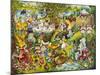 Alice in Wonderland-Bill Bell-Mounted Giclee Print