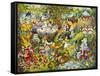 Alice in Wonderland-Bill Bell-Framed Stretched Canvas