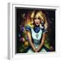 Alice in Wonderland-JoJoesArt-Framed Giclee Print