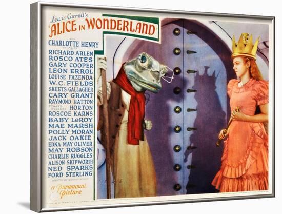 Alice in Wonderland-null-Framed Art Print