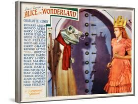Alice in Wonderland-null-Framed Art Print