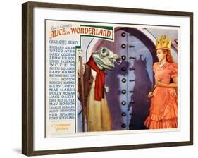 Alice in Wonderland-null-Framed Art Print