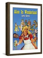 Alice In Wonderland-null-Framed Art Print