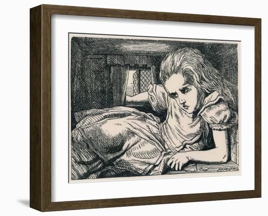 Alice in Wonderland-Vintage Apple Collection-Framed Giclee Print