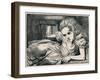 Alice in Wonderland-Vintage Apple Collection-Framed Giclee Print