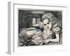 Alice in Wonderland-Vintage Apple Collection-Framed Giclee Print
