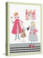 Alice in Wonderland-Effie Zafiropoulou-Stretched Canvas