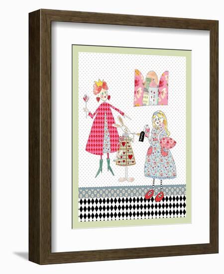 Alice in Wonderland-Effie Zafiropoulou-Framed Giclee Print