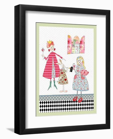 Alice in Wonderland-Effie Zafiropoulou-Framed Giclee Print