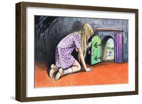 Alice in Wonderland-Philip Mendoza-Framed Giclee Print