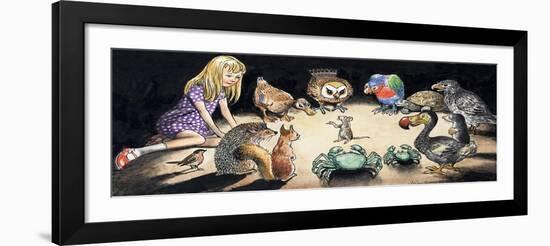 Alice in Wonderland-Philip Mendoza-Framed Giclee Print