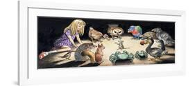 Alice in Wonderland-Philip Mendoza-Framed Giclee Print