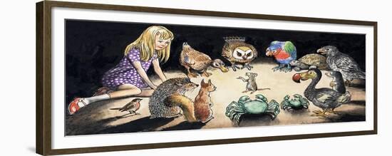 Alice in Wonderland-Philip Mendoza-Framed Giclee Print