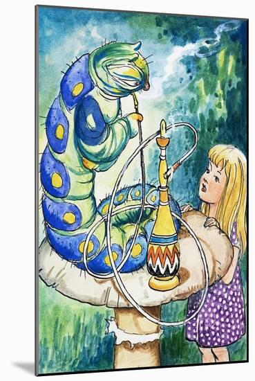 Alice in Wonderland-Philip Mendoza-Mounted Giclee Print