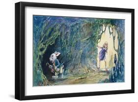 Alice in Wonderland-Philip Mendoza-Framed Giclee Print