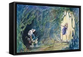 Alice in Wonderland-Philip Mendoza-Framed Stretched Canvas