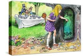 Alice in Wonderland-Philip Mendoza-Stretched Canvas