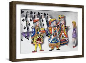 Alice in Wonderland-Philip Mendoza-Framed Giclee Print