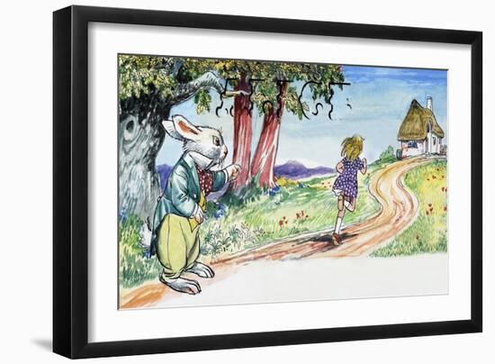 Alice in Wonderland-Philip Mendoza-Framed Giclee Print