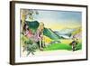 Alice in Wonderland-Philip Mendoza-Framed Giclee Print