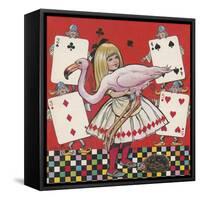 Alice in Wonderland-Jesus Blasco-Framed Stretched Canvas