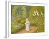 Alice in Wonderland-Arthur Hughes-Framed Giclee Print