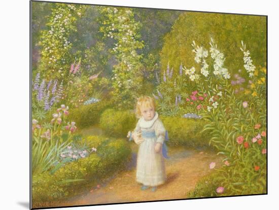 Alice in Wonderland-Arthur Hughes-Mounted Giclee Print